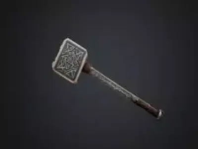 Ancient Hammer 3D model