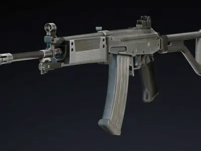 Vektor R4 Low Poly Realistic Low-poly 3D model