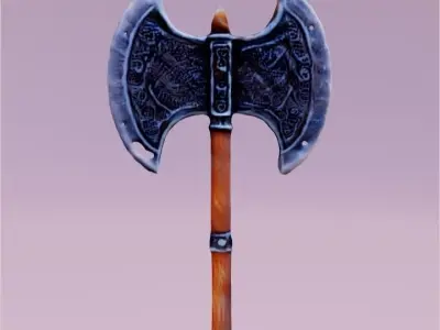 A clead high 3D model