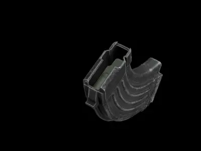 AK - Magazine - AKM Standard Low-poly 3D model
