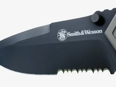SMITH and WESSON KNIFE Low-poly 3D model