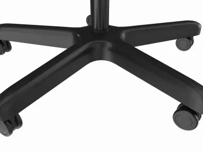 Hair Salon Trolley Utility Cart with Wheels 3D model