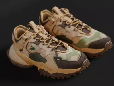 Sneakers Lacoste Free 3D model