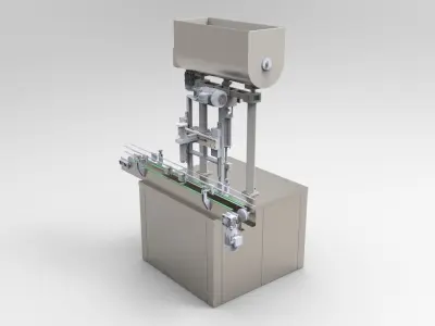chocolate Filling Machine  3D model