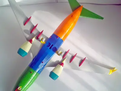 181214 Model kit Boeing 737-700 Split Scimitar Down 3D print model