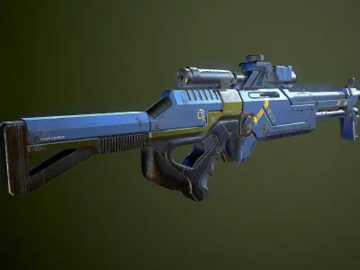 M-29 Incisor Mass Effect 3D model