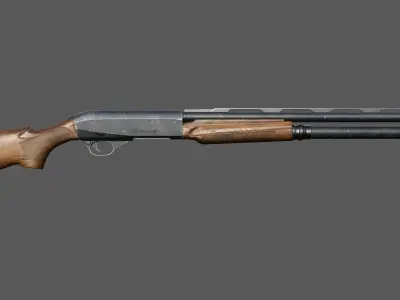Remington Versa Max Shotgun Low-poly 3D model