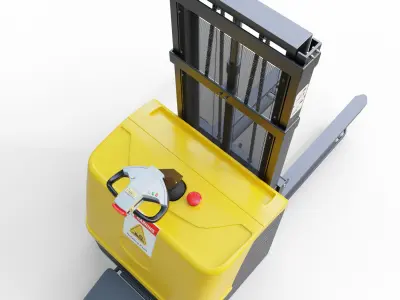 stacker loader 3D model