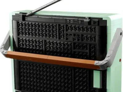 PixelBricks3D - LEGO Retro Radio 3D print model