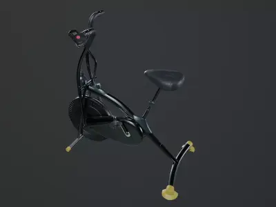 GYM BIKE - AIR BIKE KIKOS A5 Low-poly 3D model