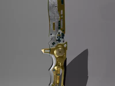 Dagger 3D model get