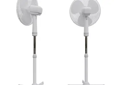 Sencor fan on stand 4047wh 3D model