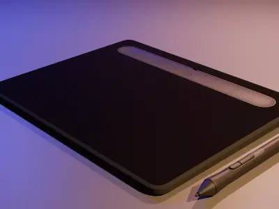 Pen Tablet 3D model