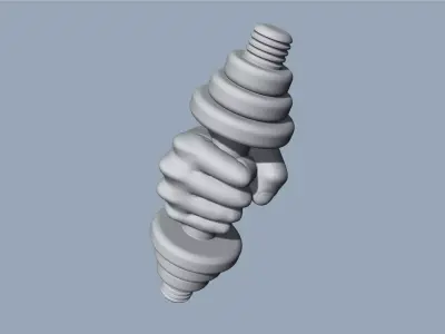 Dumbbell Pendant - Colgante Mancuerna 3D print model purchase