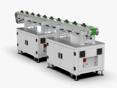 Automatic Fixed Distance Belt Line 3D model