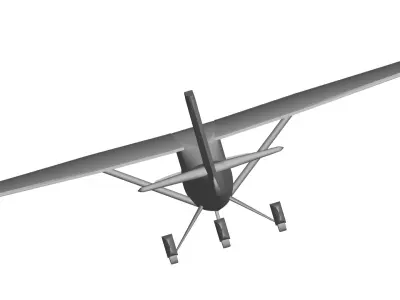 Cessna 152 3D model