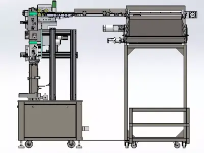Cumachine-General assembly 3D model