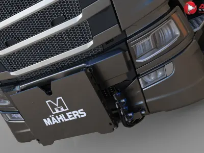 3D Mahlers Front Unit 3D model