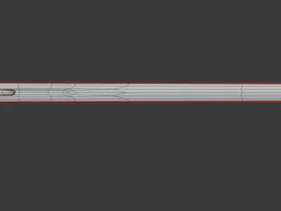 Two-Handed Claymore Sword Low-poly 3D model