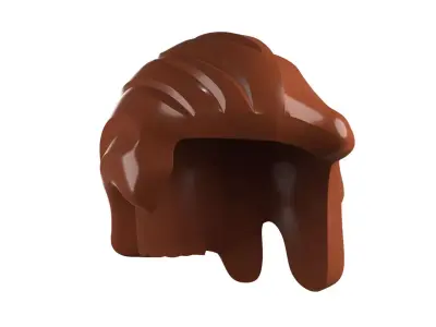 Custom3Dprint Minifigure Accessory - Minifigure Hair S2 - 066 3D print model