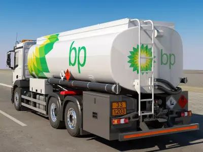Mercedes Antos Tanker 3D model