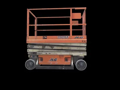 Scissor Lift Low-poly 3D model buy