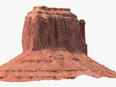  Monument Valley Merrick Butte Rock Formation 