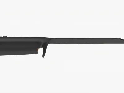 Shovel gardening 08 3D model