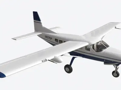 Cessna Caravan 3D model