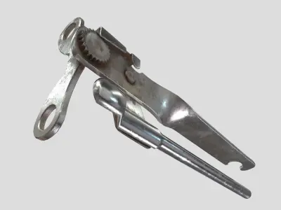 tin opener Low-poly 3D model