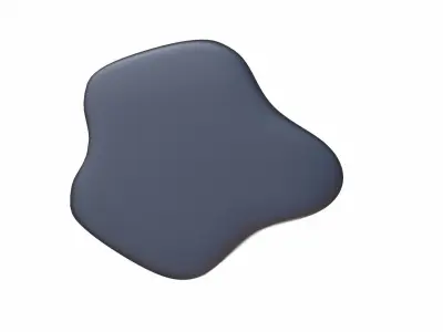 Bicycle Seat Low-poly 3D model purchase