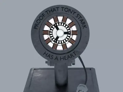 proof that ironman has a heart by TanKomet 3D model