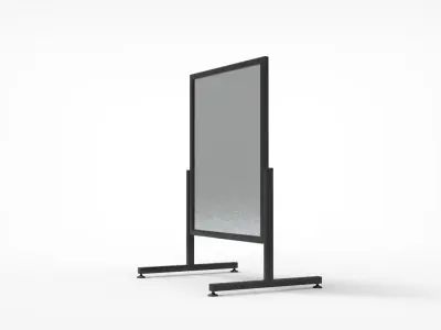 Outdoor Advertising Stand V1 3D model