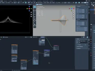 Alien ship 3D model