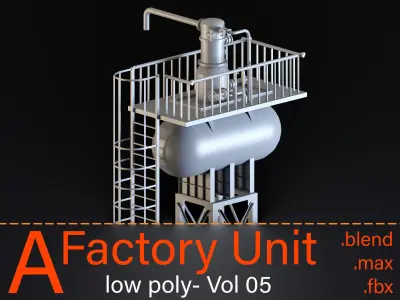 Factory unit- Vol5 3D model