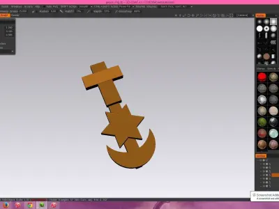 Moon - file is ONLY the moon shape shown in this picture  Free 3D model