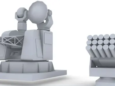POWERFUL CHINESE TYPE-055 GUIDED MISSLE DESTROYER 3D PRINT READY 3D print model