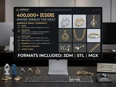 400000 plus  Industrial CAD Assets  The Professional Multiverse 3D print model