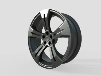 Rim 17 in M2 Free low-poly 3D model