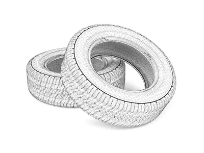 Tire 08 3D model