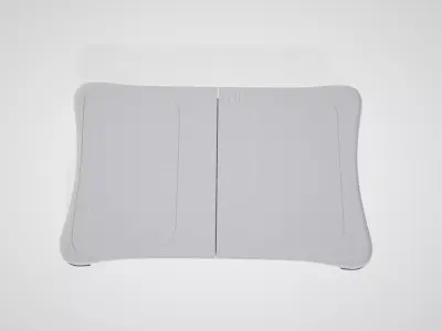 Wii Balance Board Wii Fit 2ND Low-poly 3D model