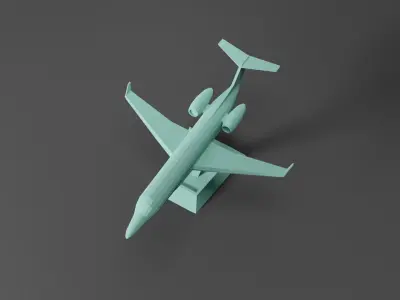 Embraer Legacy 600 3D print model