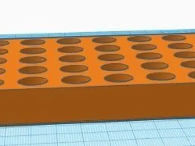 Creedmoor Reloading Tray With Handles 3D model