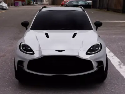 2025 Aston Martin dbx707 Interior Exterior Engine  3D Model Low-poly 3D model