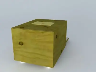 Brooder Plywood 3D model