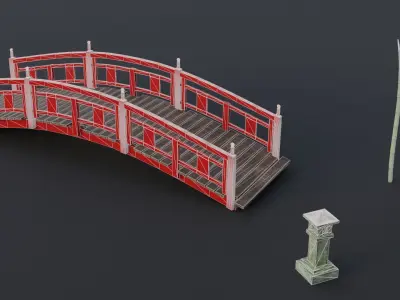 Japanese pack 3D model