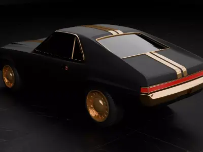 1969 AMC AMX  3D print model