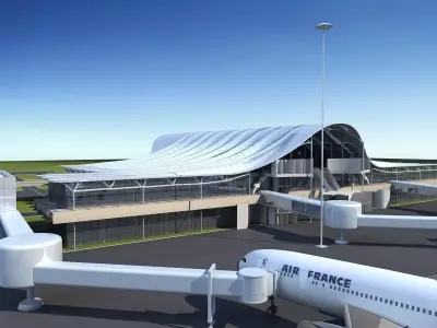 Airport 3D model purchase