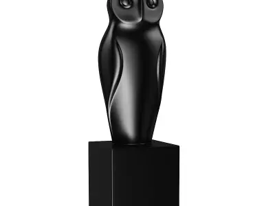 Owl Figure 3D model