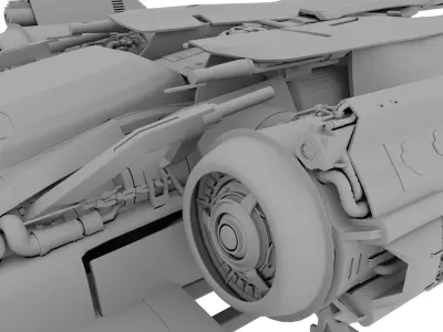 Spaceship 3D model